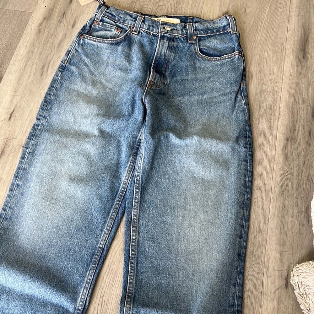New revolve x grlfrnd the sophia high rise tomboy in bedford US 27 - Picture 8 of 11